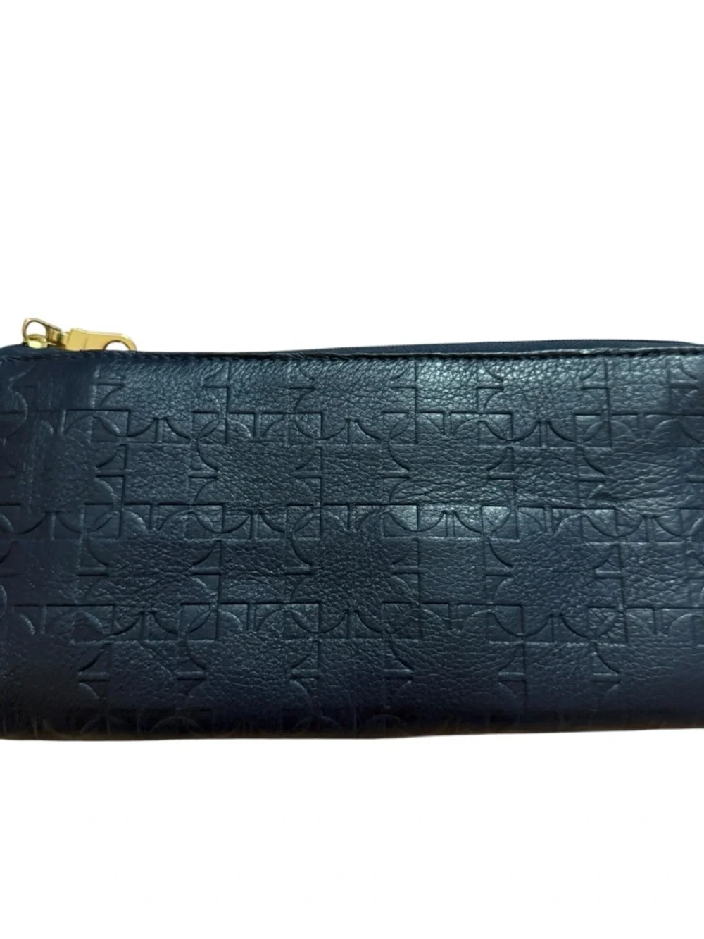 Wristlet Clutch in Navy Blue